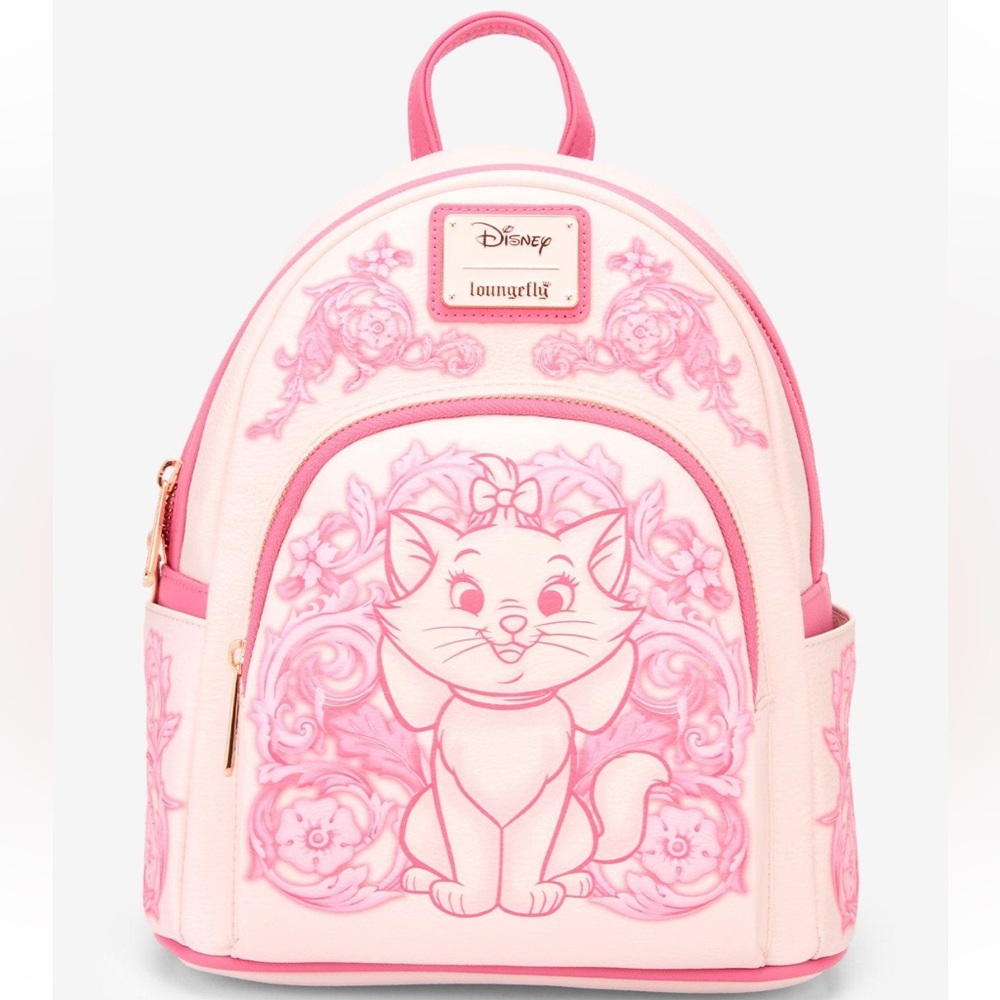 NEW Loungefly Disney The Aristocats Marie Floral
Mini Backpack
